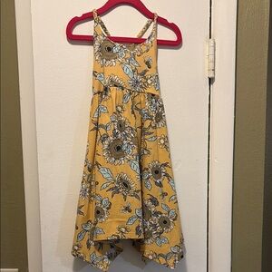 Artisan Ny Gold Halter Sundress Casual